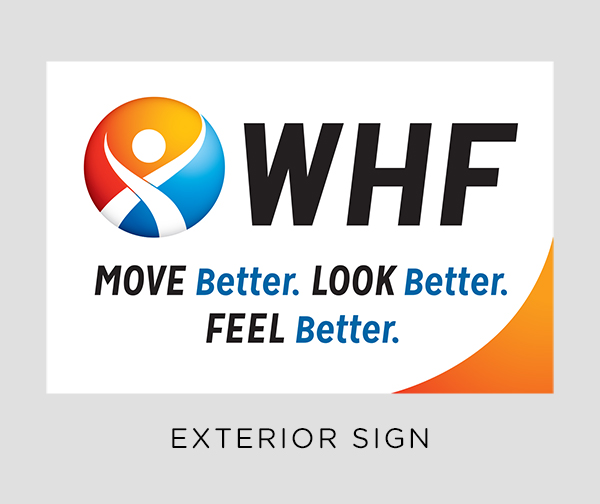 WHF19 sign