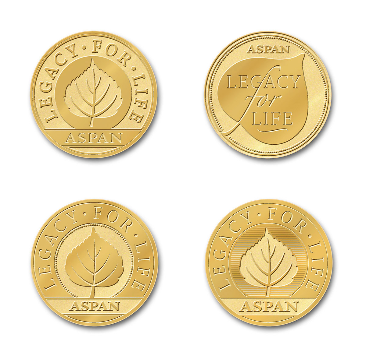 aspan Legacy for Life Medal Concepts